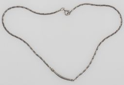 Kette, gepunzt 925er Silber, Länge ca. 38 cm.