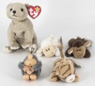 Lot Plüschtiere aus Auflösung, dabei Beanie Babys von Nici, neuwertiger Zustand. Sowie 1 kleiner