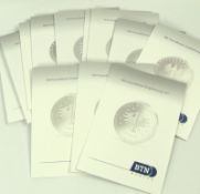 BRD, Lot 2 Euro Gedenkmünzen, dabei Brandenburg, Mecklenburg-Vorpommern, Hamburg etc. Ingsgesamt
