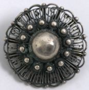 Anhänger, broschiert, Silber geprüft