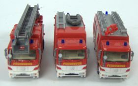 Schuco, Lot Feuerwehr LKW.