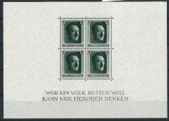 Deutsches Reich 1937. Block 7, postfrisch.