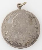 Bayern Silber Taler, 1760, Maximilian II., sogenannter Madonnenthaler gehenkelt