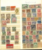 Briefmarkenalbum alle Welt, dabei England, Monaco, Island, Amerika, Schweiz etc.