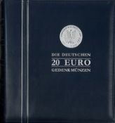 Sammleralbum von der Firma Leuchtturm für 20-Euro-Umlauf-Gedenkmünzen Hüllen.