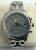 Tissot PRC Automatic Chronograph Herren Armbanduhr mit Edelstahlarmband. In OVP.