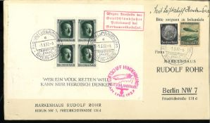 Zeppelin Brief Deutsches Reich.