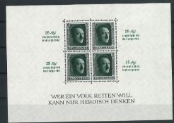 Deutsches Reich 1937. Block 11, postfrisch.