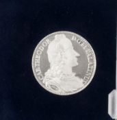 Altdeutschland, Schaugulden Carl Teodor - Kurfürst von der Pfalz. Replik des Heidelberger Guldens