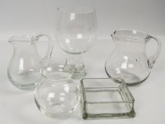 Lot Glas aus Auflösung, dabei Krüge etc.
