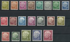 BRD 1954, 177-196, postfrisch