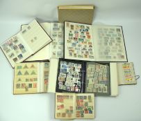 Lot Philatelie in Alben, dabei Guinea, Spanien, BRD, etc.