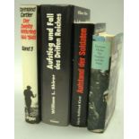 Lot Bücher zum Thema 1. & 2. Weltkrieg, dabei Aufstand der Soldaten, Aufstieg und Fall des Dritten