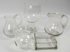 Lot Glas aus Auflösung, dabei Krüge etc.
