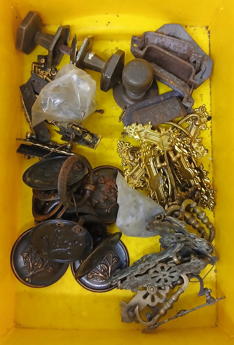 Collection of vintage door furniture