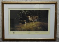 Signed L/E David Shepard print - Jaguars L/E 695/1500