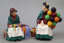 2 Royal Doulton ceramic figurines