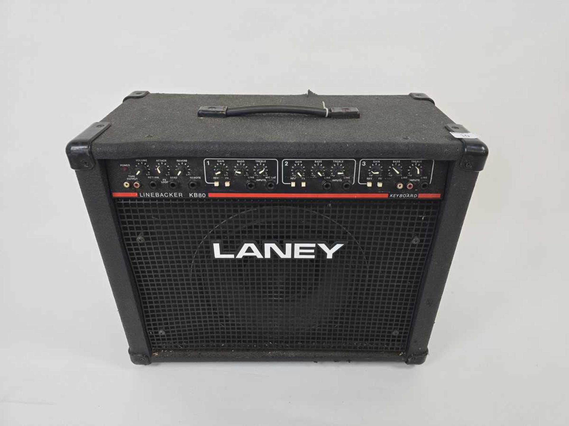 A Laney Linebacker model KB80 1x12 keyboard amplifier Serial no. 80 2816. - Image 2 of 2