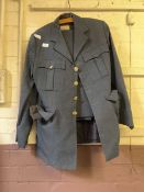 An RAF number 1 men's dress uniform (size 27 jacket)