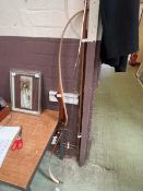 A Sherwood Forest bow craft 'Saracen' 66 inch bow marked 2351.42 at 28
