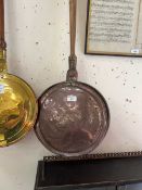 Copper bed pan