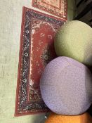 Brown ground rug