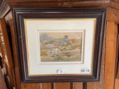 David Jan Curtis (b. 1948), A Continental townscape on a hillside, signed and dated '90,