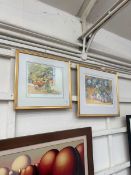Two limited edition prints of still life by Annie Williams