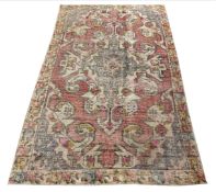 VINTAGE OUSHAK RUG.
