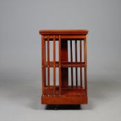 SHERATON STYLE REVOLVING BOOKCASE.