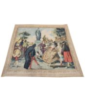 AFTER GIOVANNI DOMENICO TIEPOLO. 'THE MINUET' TAPESTRY.
