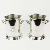 WINE COOLERS, A PAIR.