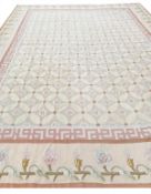 FINE AUBUSSON SAVONNERIE DESIGN CARPET.