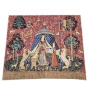 MEDIEVAL DESIGN TAPESTRY.