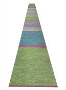 SWEDISH DESIGN KILIM LONG RUNNER.