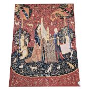 MEDIEVAL DESIGN TAPESTRY.