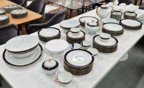 A BERNARDAUD LIMOGES 'PALERME' PART DINNER SERVICE.