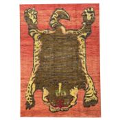 TIBETAN TIGER CARPET.