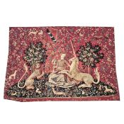 MEDIEVAL DESIGN TAPESTRY.