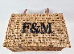 FORTNUM AND MASON. HAMPER BASKET.
