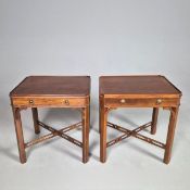 BRIGHTS OF NETTLEBED SIDE TABLES (2).