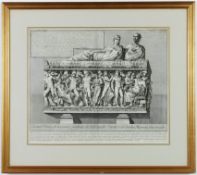 AFTER GIOVANNI BATTISTA PIRANESI. GRAND URNA DI MARMO.