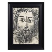 PABLO PICASSO. LE VISAGE DU CHRIST. (d)