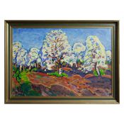 YURI KOLOSOVSKI (20TH CENTURY). APPLE BLOSSOM.