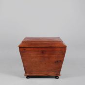 REGENCY MAHOGANY WINE COOLER.
