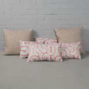 SIX CUSHIONS (6).