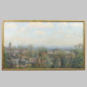GEOFFREY RHOADES (BRITISH 1898-1980). LATE SUMMER MORNING, HAMPSTEAD. (d)