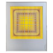 VICTOR VASARELY (1906-1997). YELLOW ABSTRACT. (d)