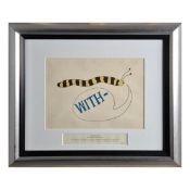 JOHN LENNON, STEPHEN VERONA. 'SHE SAID SO' / 'I FEEL FINE', CEL 69 ORIGINAL ARTWORK.