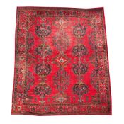 ANTIQUE OUSHAK CARPET.